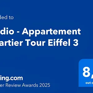  Apartamento - Quartier Tour Eiffel 3 Free Netflix França